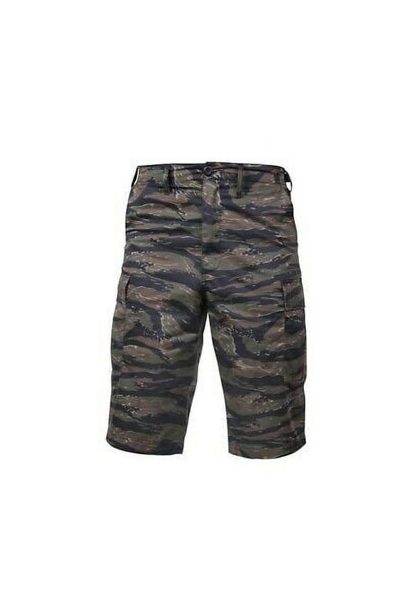 Tiger Stripe Long BDU Shorts - 7867