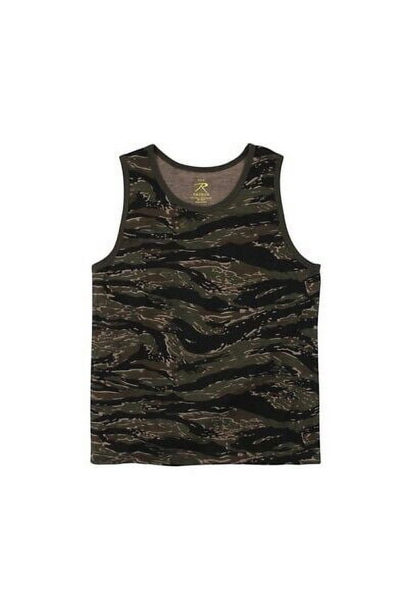 Tiger Stripe Tank Top - 8723 - 2X-Large