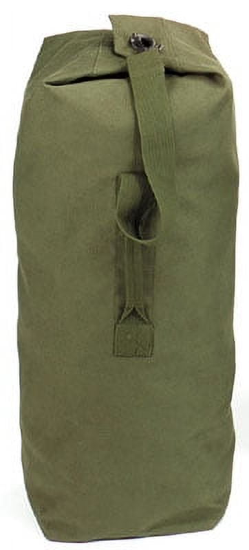 Rothco Top Load Canvas Duffle Bag, Olive Drab, 30
