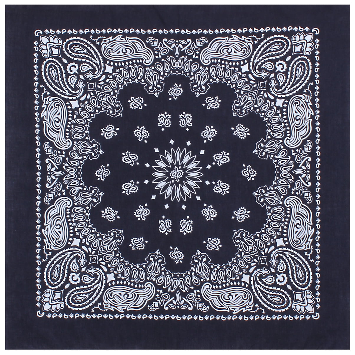 Rothco 27 x 27 in. Trainmen Paisley Bandana Orange - Extra Large