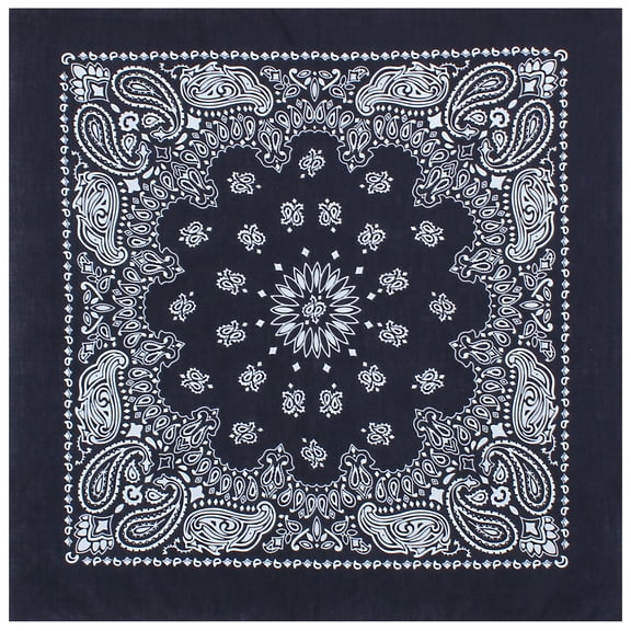 Rothco Trainmen Paisley Bandana – Extra-Large 27” X 27"