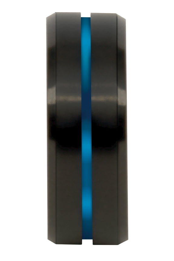 Tungsten Carbide Thin Blue Line Ring