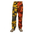 thumbnail image 1 of Rothco Two-Tone Camo BDU Pants, Stinger Yellow / Savage Orange Camo, XS, 1 of 2