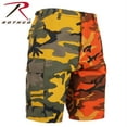 thumbnail image 1 of Rothco Two-Tone Camo BDU Short, Stinger Yellow/Savage Orange Camo, XL, 1 of 3
