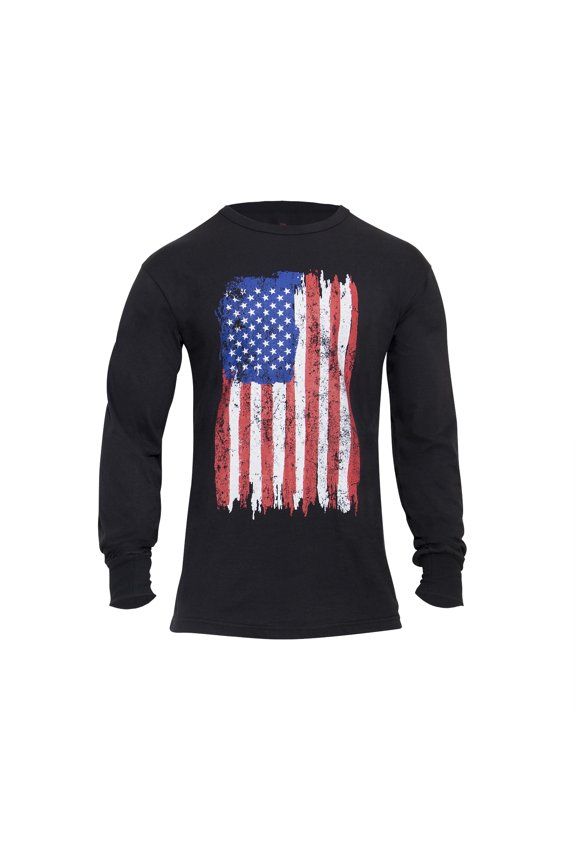 US Flag Long Sleeve T-Shirt