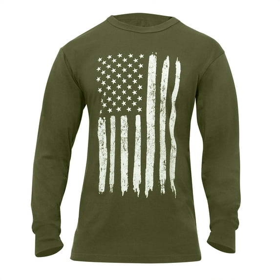 Rothco US Flag Long Sleeve T-Shirt
