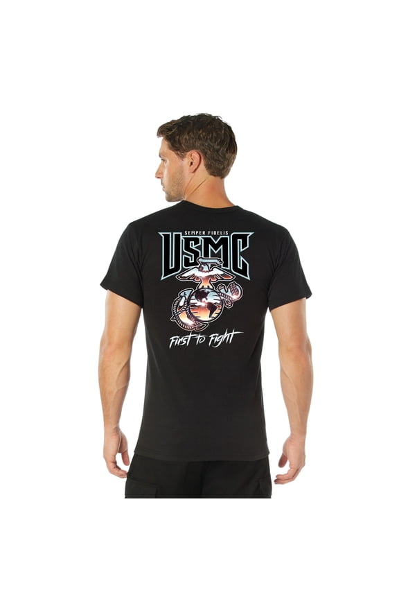 USMC First to Fight T-Shirt