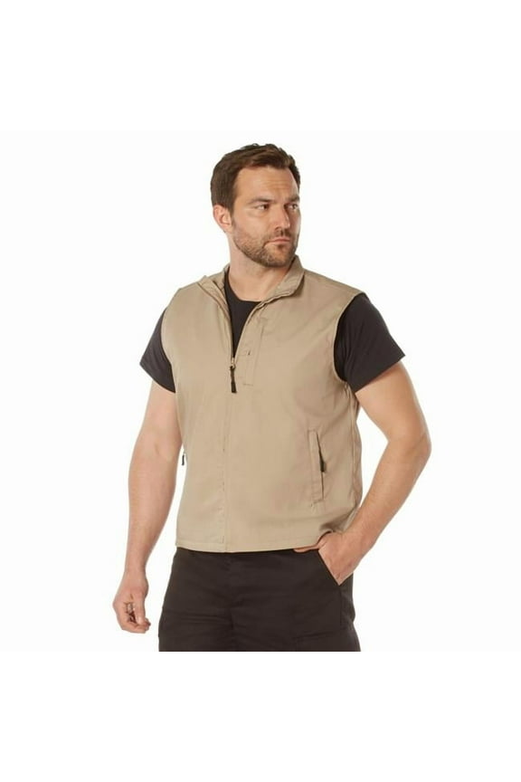 15198 Undercover Travel Vest, Khaki - Small