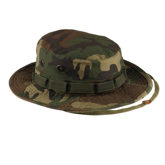 Rothco 5697 Vintage Boonie Hat, Woodland Camo - Size 7.5