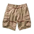 thumbnail image 1 of Rothco Vintage Camo Paratrooper Cargo Shorts - Men's, Tri-Color Desert Camo, Med, 1 of 2
