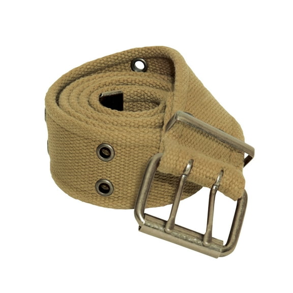 Rothco Vintage Double Prong Buckle Belt,Khaki,L