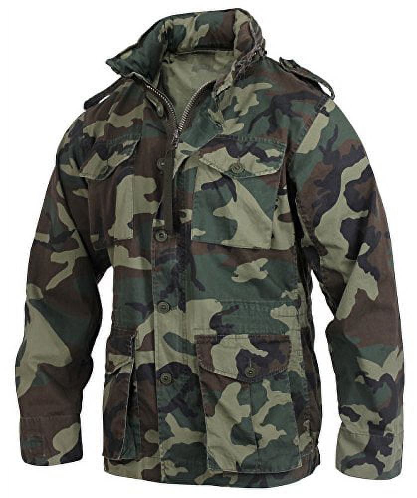 【City Camper】ICE CAMOUFLAGE M-65 NEW M-65 Field Jacket Tactical Military Coat City/Snow