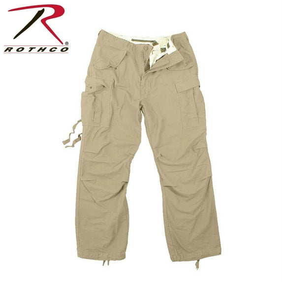 Rothco Vintage M-65 Field Pants, Khaki, 2XL