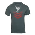 thumbnail image 1 of Rothco Vintage ''Naval Rank Insignia'' T-Shirt Insignia Blue 66640, 1 of 2
