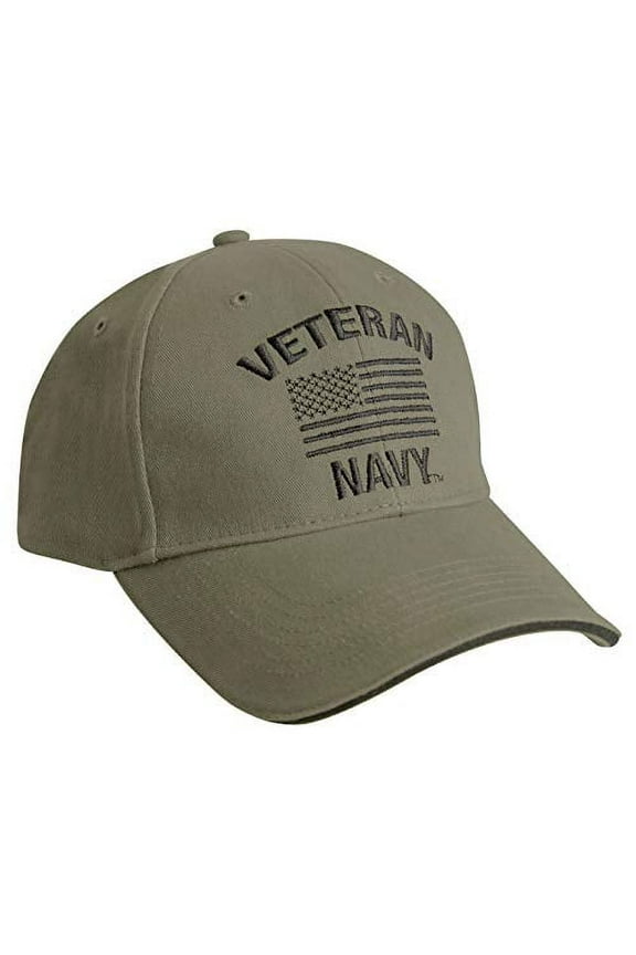 Vintage Navy Veteran Low Profile Cap 3513