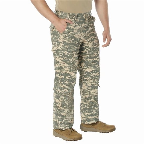 Rothco Vintage Paratrooper Cargo Fatigue Pants,ACU Digital Camo