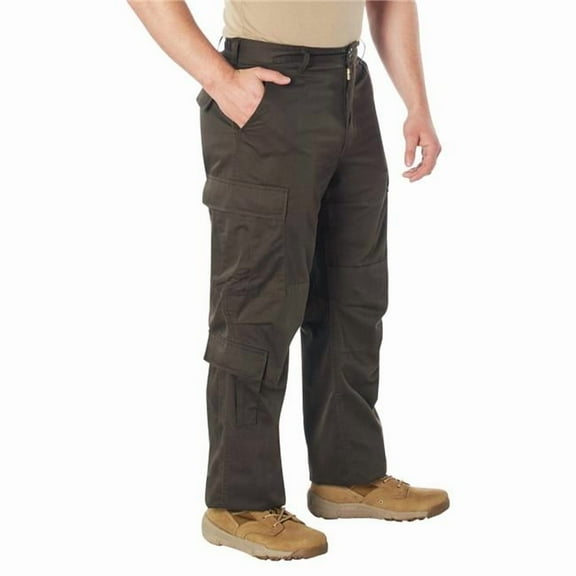 Rothco Vintage Paratrooper Cargo Fatigue Pants,Brown