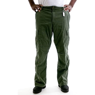 Rothco 2140 Vintage Paratrooper Cargo Shorts - Woodland Camo - 100% Cotton - Men's Sizes XS-4XL