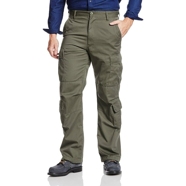 Rothco Vintage Paratrooper Cargo Fatigue Pants,Olive Drab