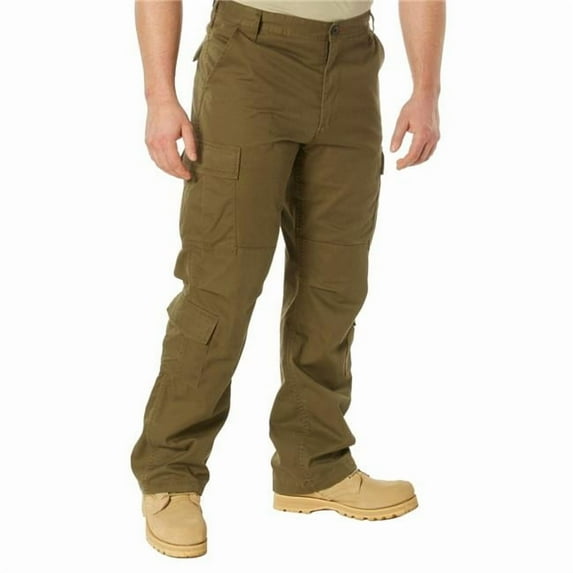 Rothco Vintage Paratrooper Cargo Fatigue Pants,Russet Brown