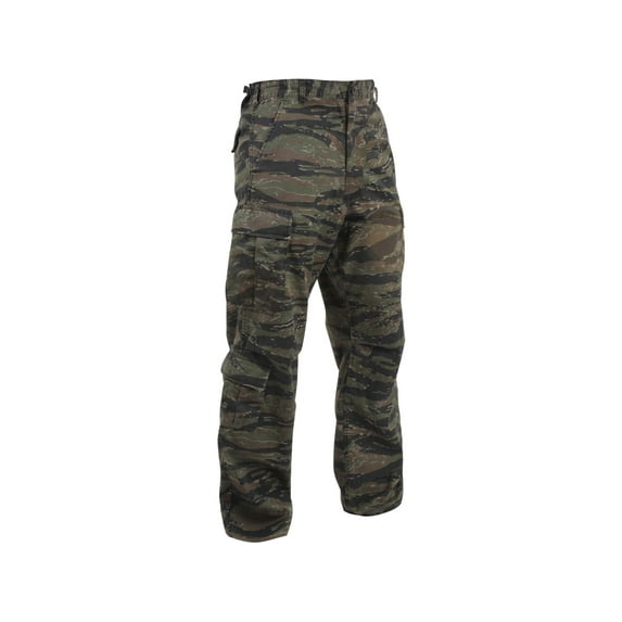 Rothco Vintage Paratrooper Cargo Fatigue Pants,Tiger Stripe Camo
