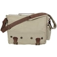 thumbnail image 1 of Rothco Vintage Trailblazer Laptop Bag with Leather Accents, 1 of 3