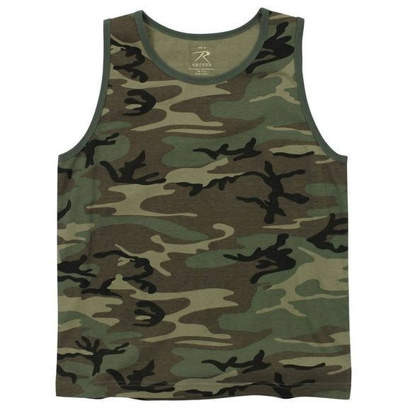 Rothco Vintage Woodland Camo Tank Top - Large