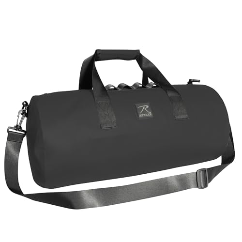Rothco Black Waveguard Waterproof Duffle Bag 12430