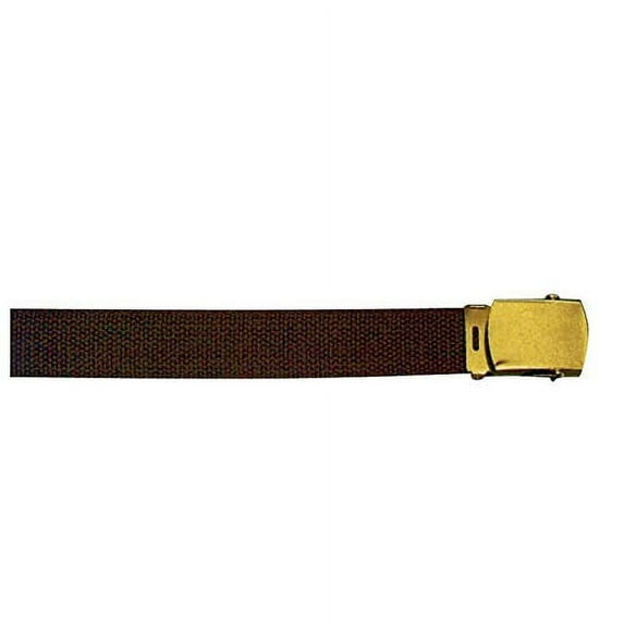 Rothco Web Belt, Brown, 44"