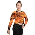 thumbnail image 1 of Rothco Women's Camo Long Sleeve Crop Top, S, 1 of 3
