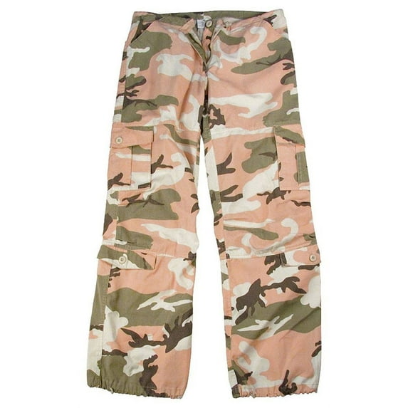 Rothco Women's Camo Vintage Paratrooper Fatigue Pants