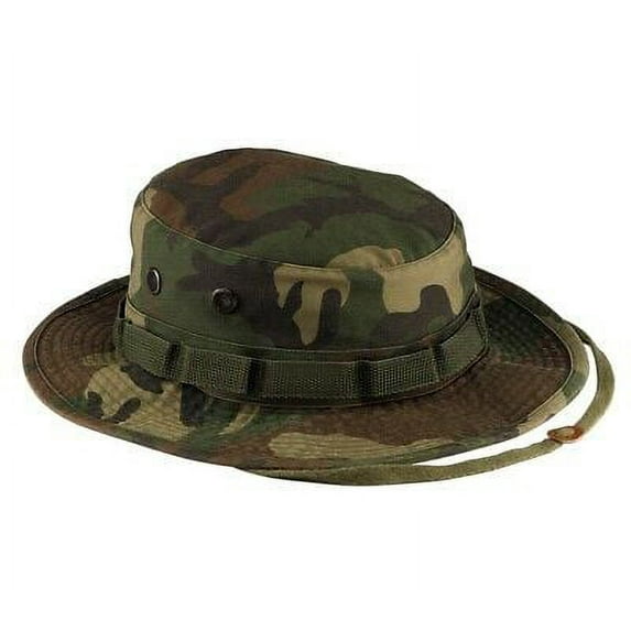 Rothco 5696 Vintage Boonie Hat, Woodland Camo - Size 7.25