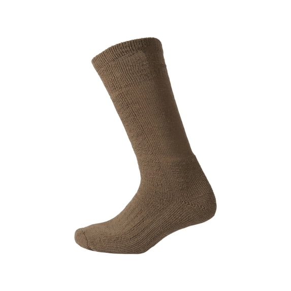 Rothco 21282 Wool Blend Mid-Calf Winter Socks, Coyote Brown - Large