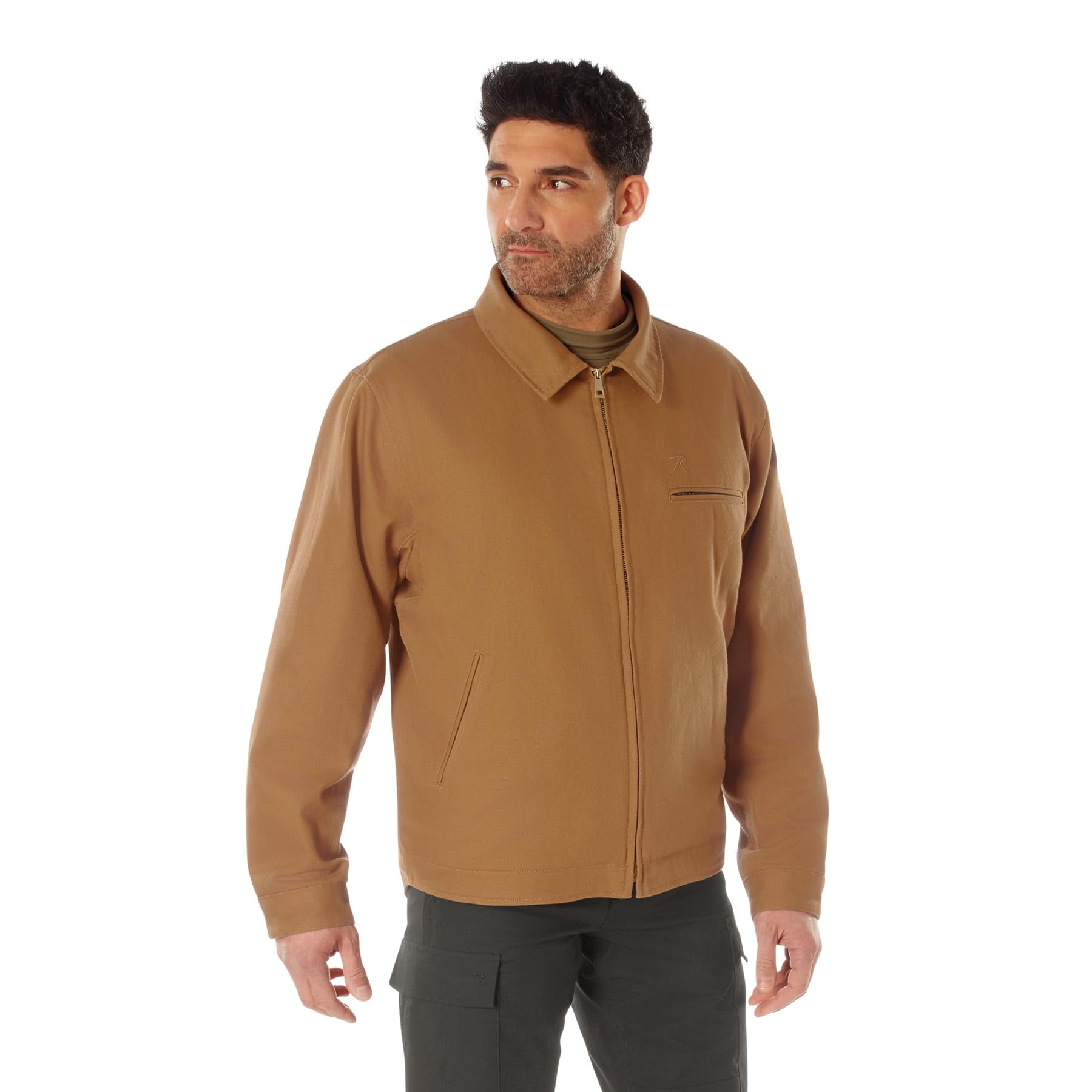 Rothco 23705 Canvas Work Jacket, Work Brown - Extra Large
