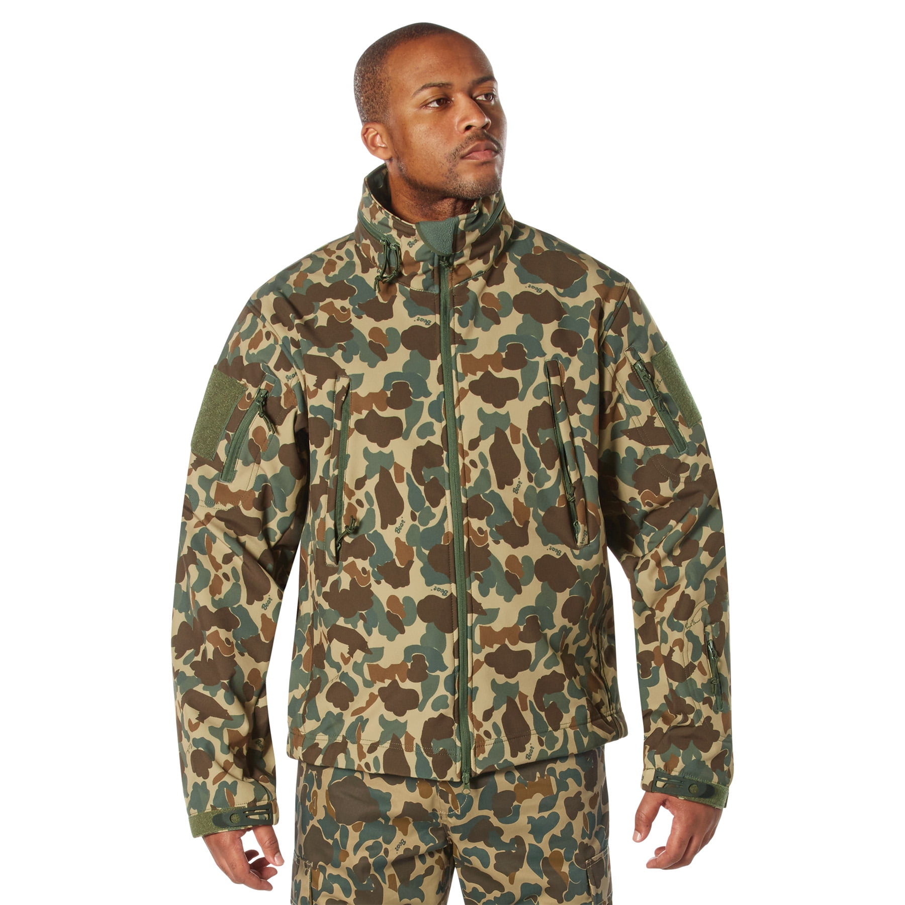 Rothco X Bear Archery Fred Bear Camo Special Ops Soft Shell Jacket ...