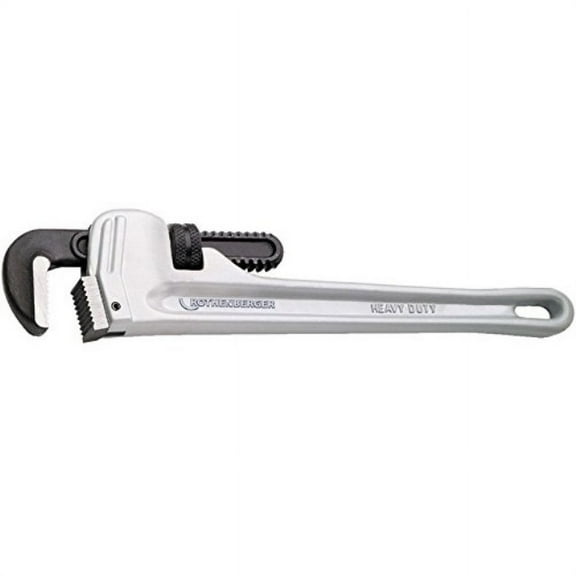 Rothenberger 70159 Pipe Wrench, Aluminum, 10", 1-1/2" Max OD
