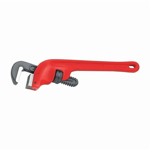 Rothenberger 14 in L 2 in Cap. Chrome Vanadium Steel End Pipe Wrench 70167