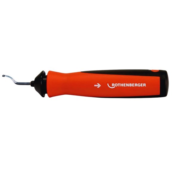 Rothenberger GRATAFIX Deburring Tool with No.1 Universal Blade - for Edges, Tubes, Sheets - Lightweight, Replaceable Blade - 21655