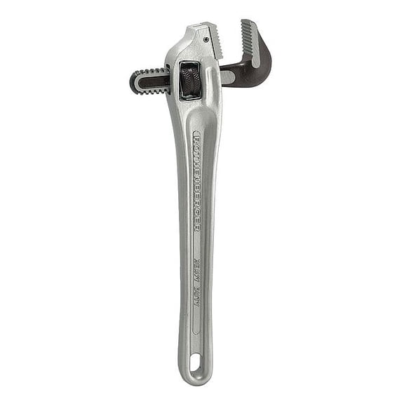 Rothenberger 18 in L 2 1/2 in Cap. Aluminum Offset Pipe Wrench 70116