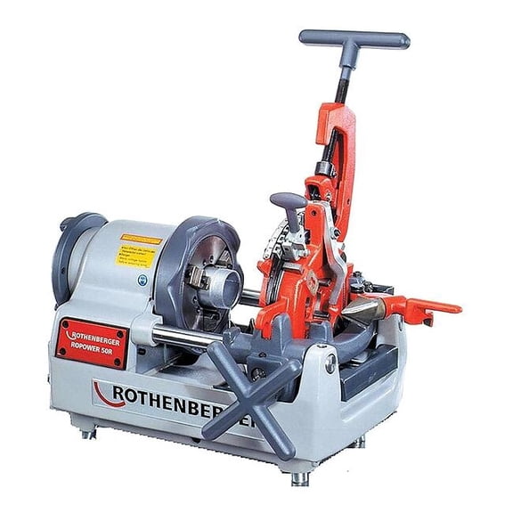 Rothenberger Portable Pipe Threading Machine,1 hp 63004