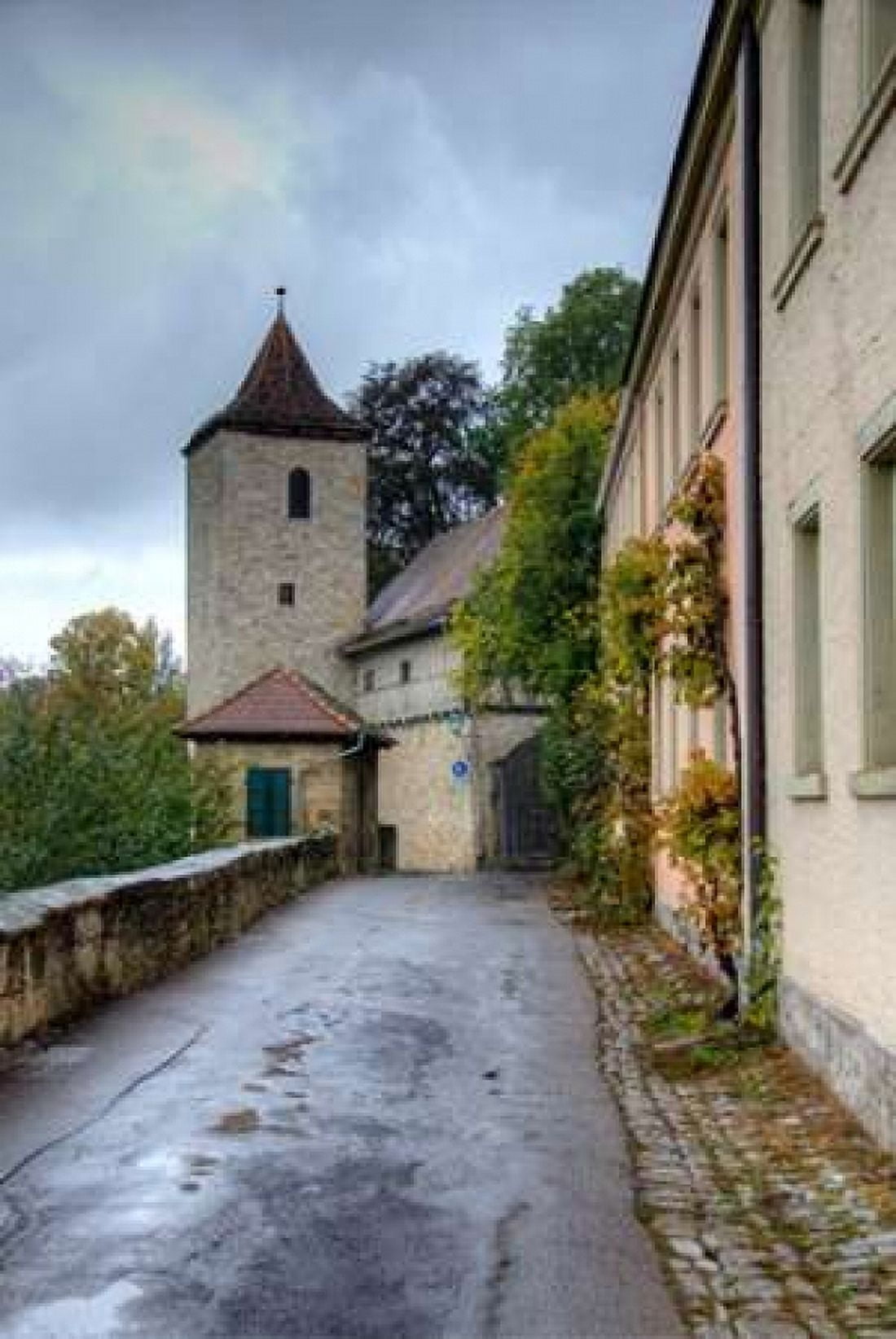 Rothenburg II Canvas Art - George Johnson (20 x 28)