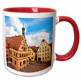 thumbnail image 1 of 3drose, Rothenburg Ob Der Tauber, Bavaria, Germany - Eu10 Mgl0152 - Miva Stock, 15oz Two-tone Red Mug, 1 of 6