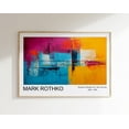 thumbnail image 1 of Rothko Poster - Museum Quality Abstract Mark Rothko Poster, Horizontal Mark Rothko Print, Rothko Wall Art, Modern Exhibition Art Wall Art, Modern Wall Decor, 8x12 UNFRAMED, 1 of 2