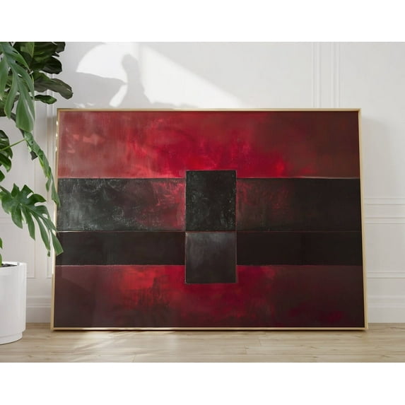 Rothko Poster - Timeless Museum Quality Mark Rothko Poster - Abstract Horizontal Mark Rothko Print - Colorful Rothko Wall Art Wall Art, Modern Wall Decor, 24x36 UNFRAMED