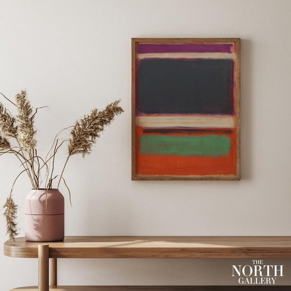 Rothko Reproduction Print Modern Abstract Expressionism