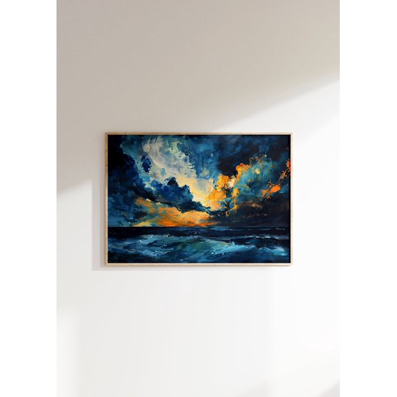 Rothko Sea Museum Quality Abstract Mark Rothko Horizontal Mark Rothko Print Rothko Wall Art Exhibition Art