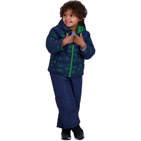Rothschild Boys' Ski Jacket and Snowbib Snowsuit Set