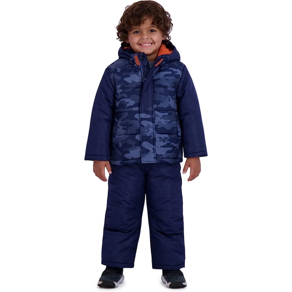 Rothschild Boys' Ski Jacket and Snowbib Snowsuit Set