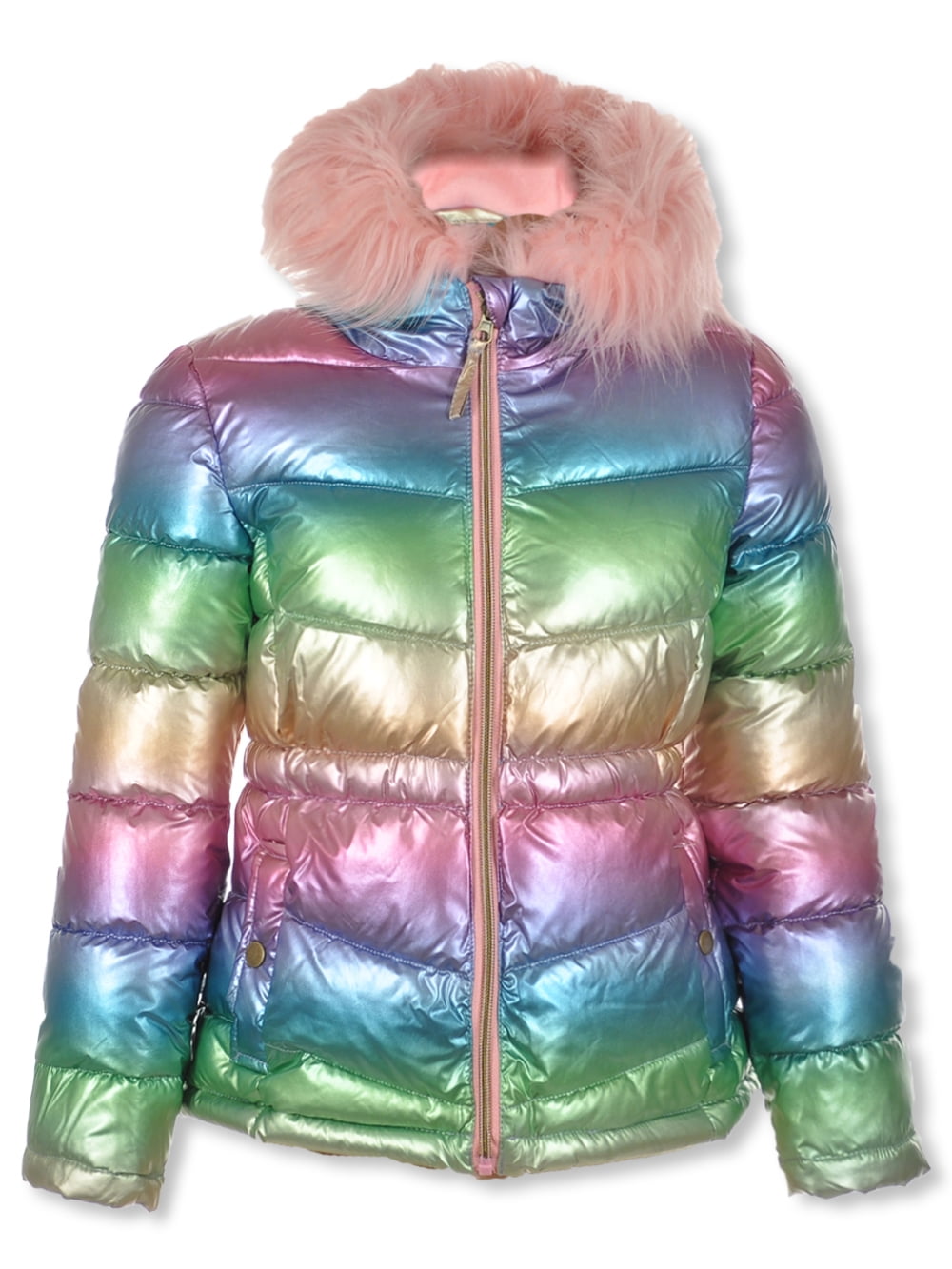 Rainbow shop hood parka
