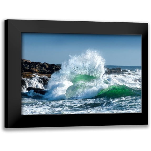 Rothstein, David 24x17 Black Modern Framed Museum Art Print Titled - Seascape 3